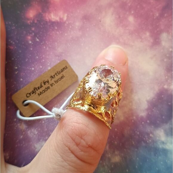 YAM 14K plated Silver Ring - Picture 8 of 16